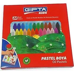 GIPTA PASTEL BOYA 24 RENK KARTON KUTU