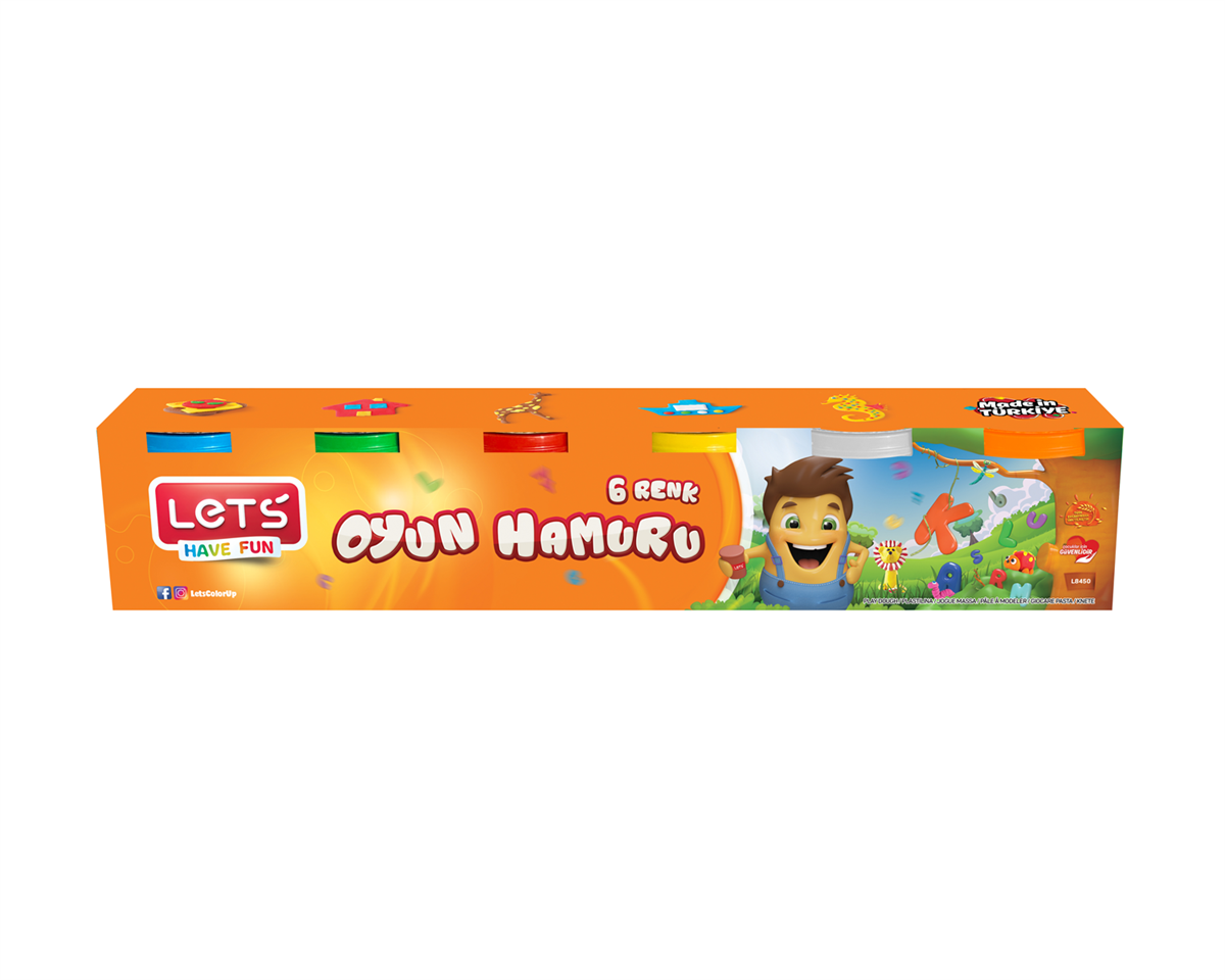 LETS OYUN HAMURU 6 RENK L8450