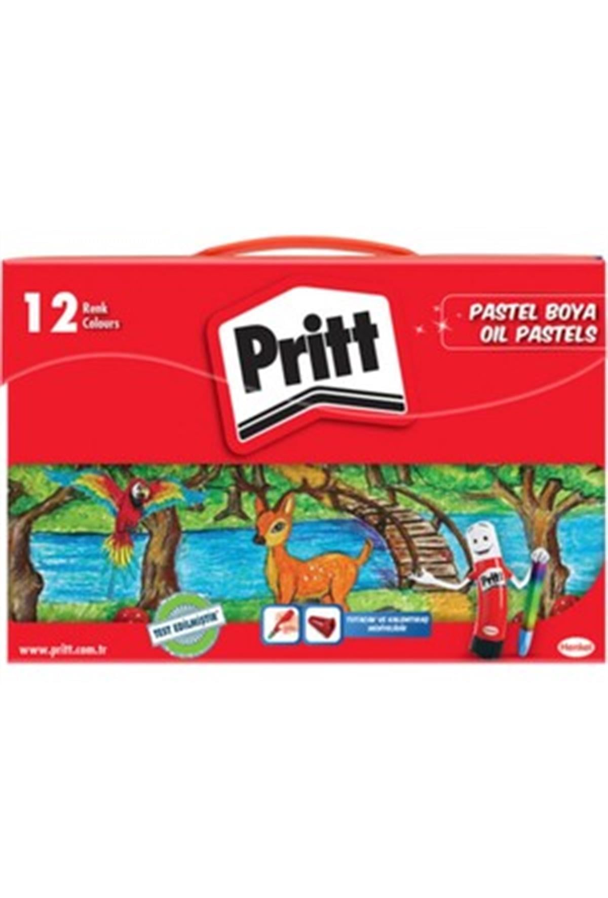 PRİTT PASTEL BOYA ÇANTALI 12 RENK