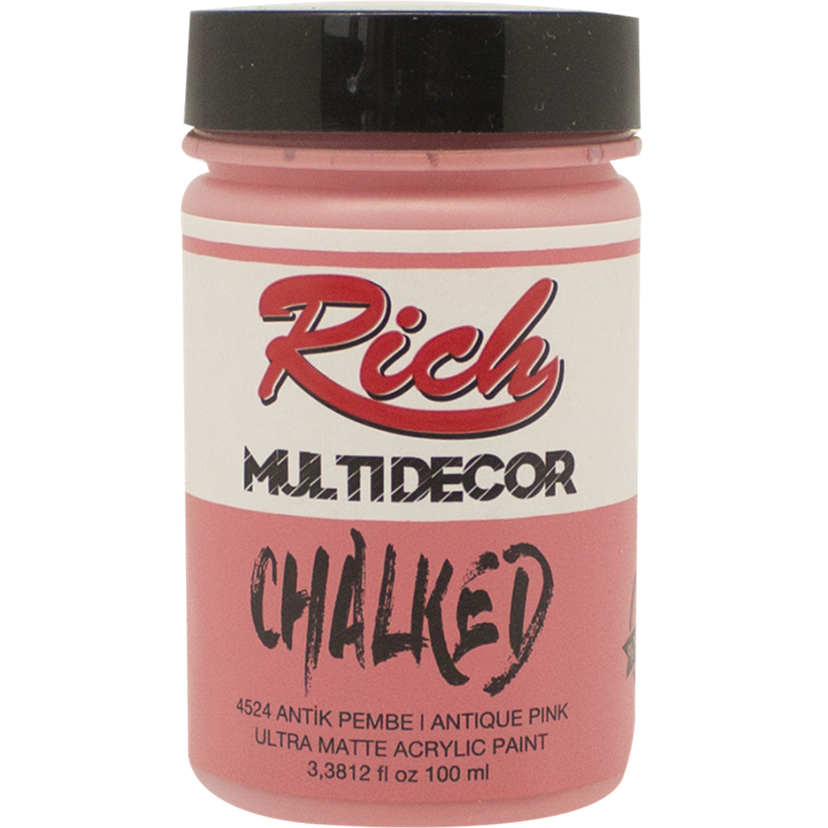 RİCH MULTİ DECOR CHALKED 100 CC. ANTİK PEMBE 4524