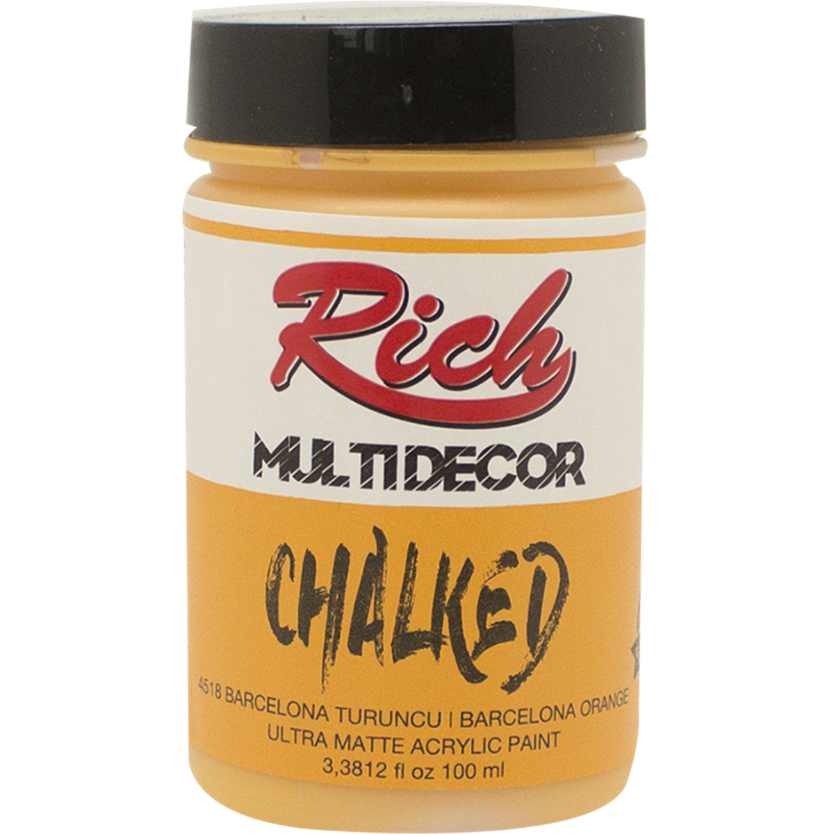 RİCH MULTİ DECOR CHALKED 100 CC. BARCELONA TURUNCU 4518
