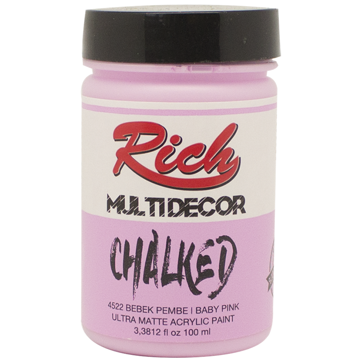 RİCH MULTİ DECOR CHALKED 100 CC. BEBEK PEMBE 4522