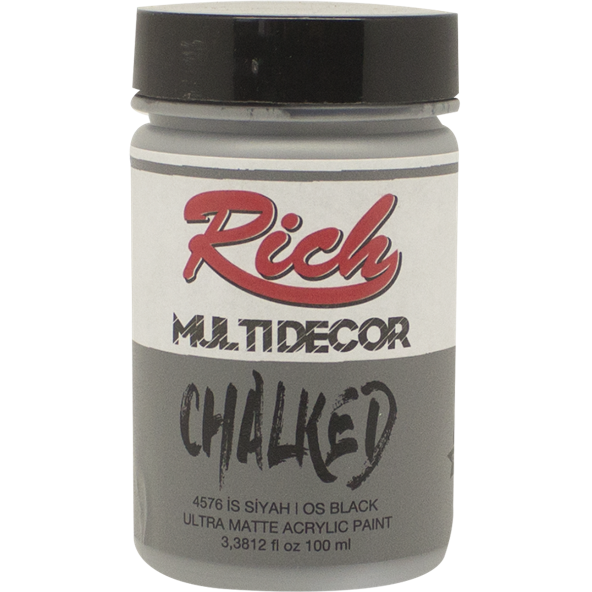 RİCH MULTİ DECOR CHALKED 100 CC. İS SİYAH 4576