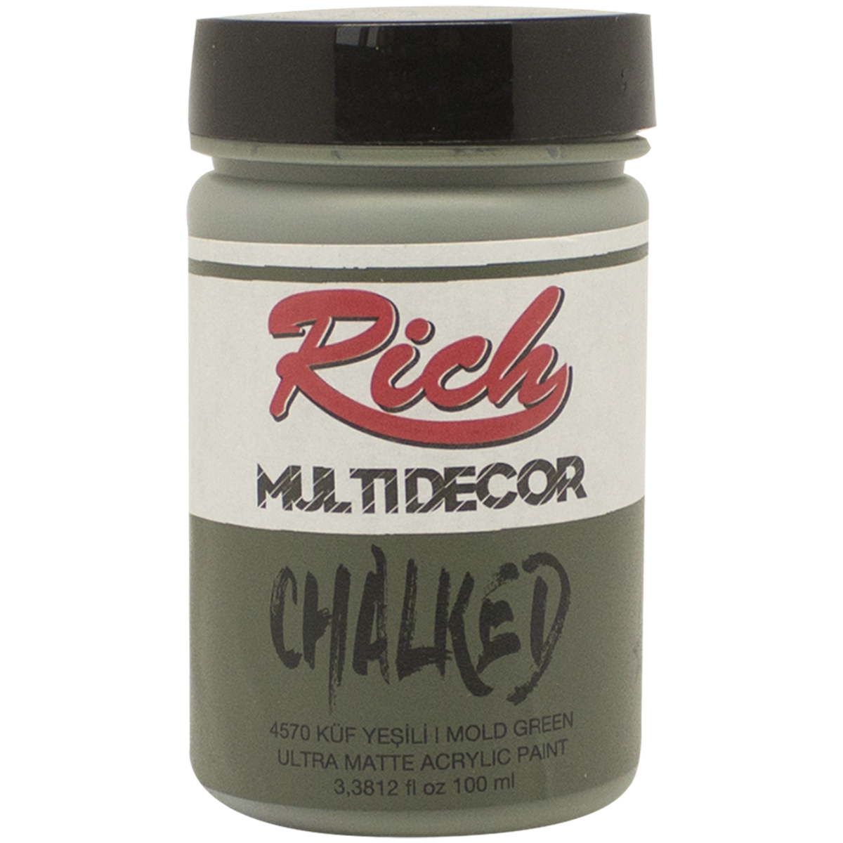 RİCH MULTİ DECOR CHALKED 100 CC. KÜF YEŞİLİ 4570