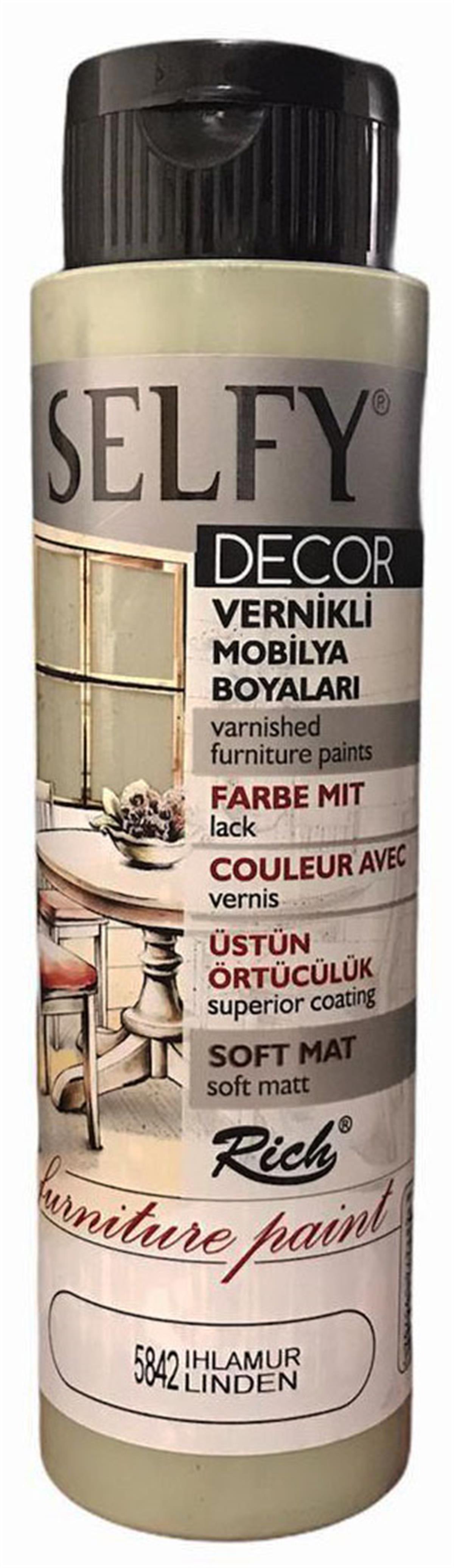 RİCH SELFY DECOR KENDİNDEN VERNİKLİ 500 CC. IHLAMUR 5842