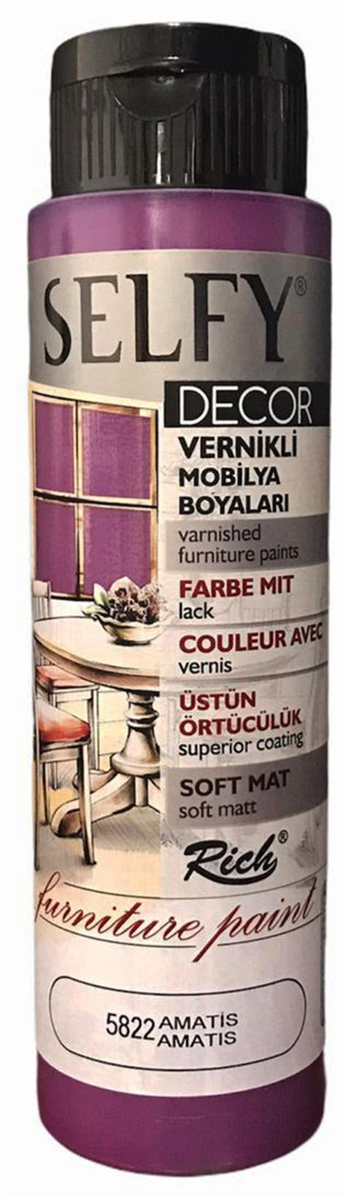 RİCH SELFY DECOR KENDİNDEN VERNİKLİ 500 CC. AMATİS 5822