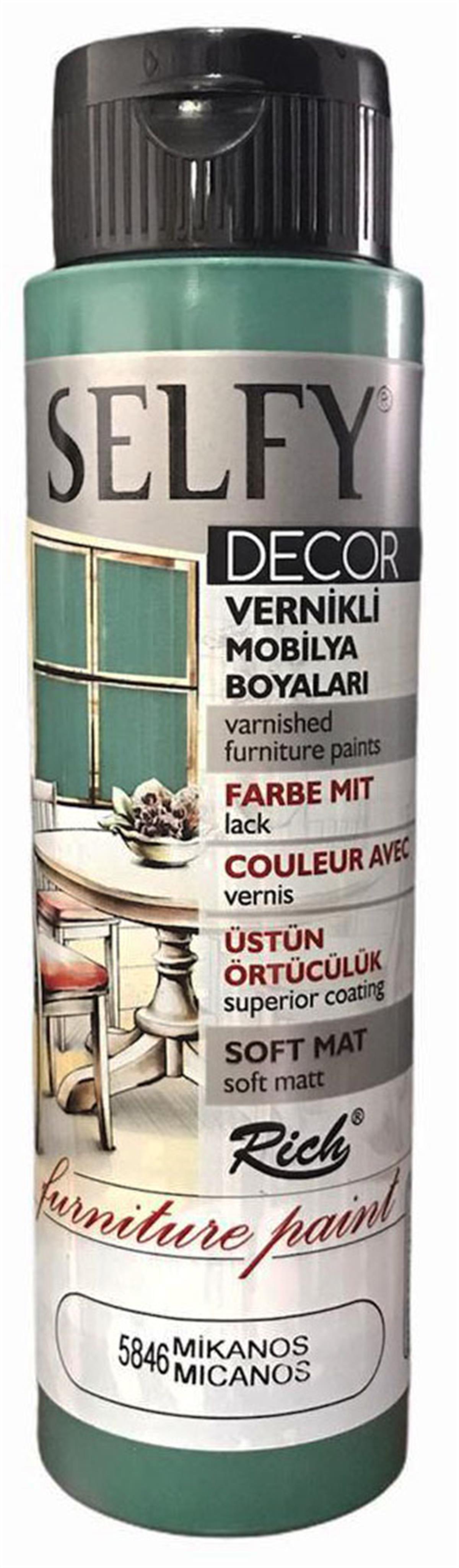 RİCH SELFY DECOR KENDİNDEN VERNİKLİ 500 CC. MİKANOS 5846