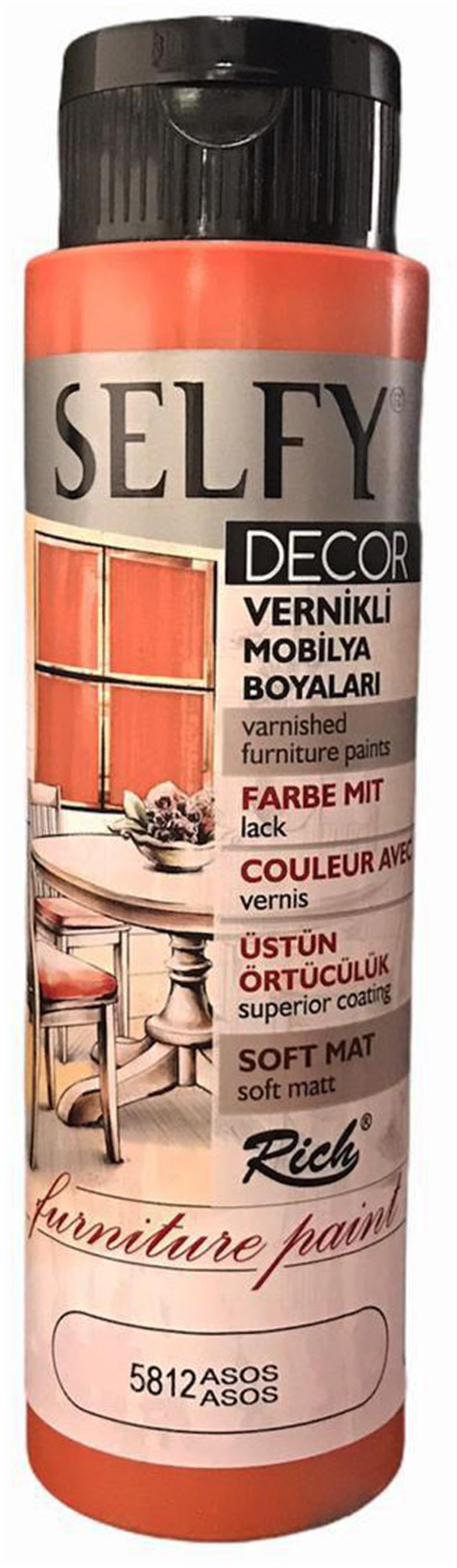 RİCH SELFY DECOR KENDİNDEN VERNİKLİ 500 CC. ASOS 5812