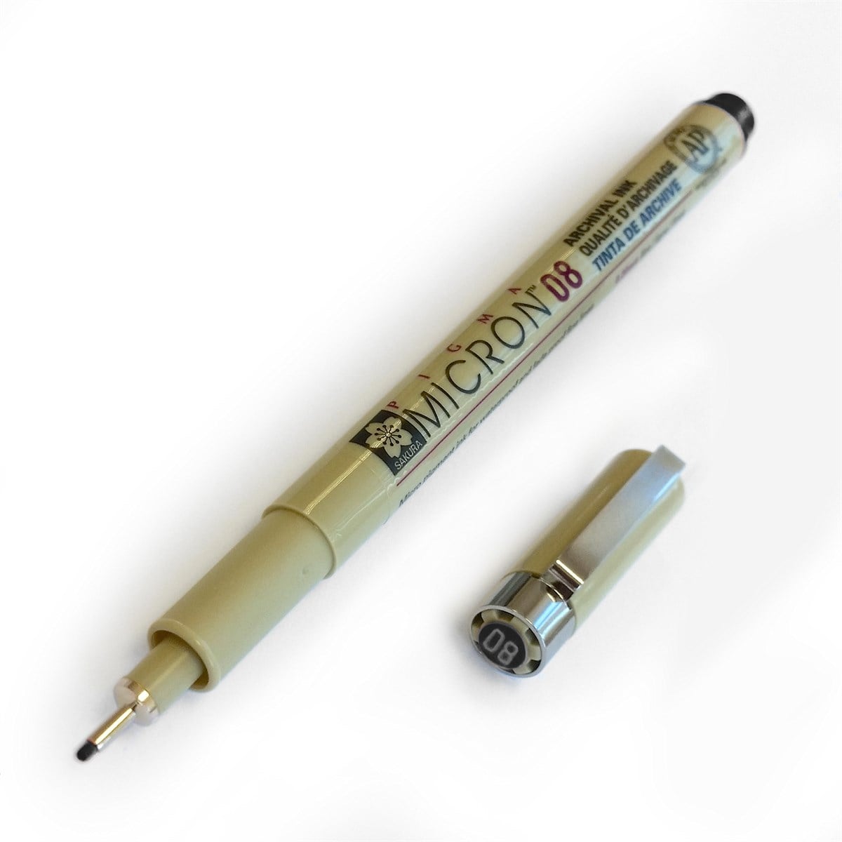 SAKURA PIGMA MICRON 08 SİYAH 0,5 MM 