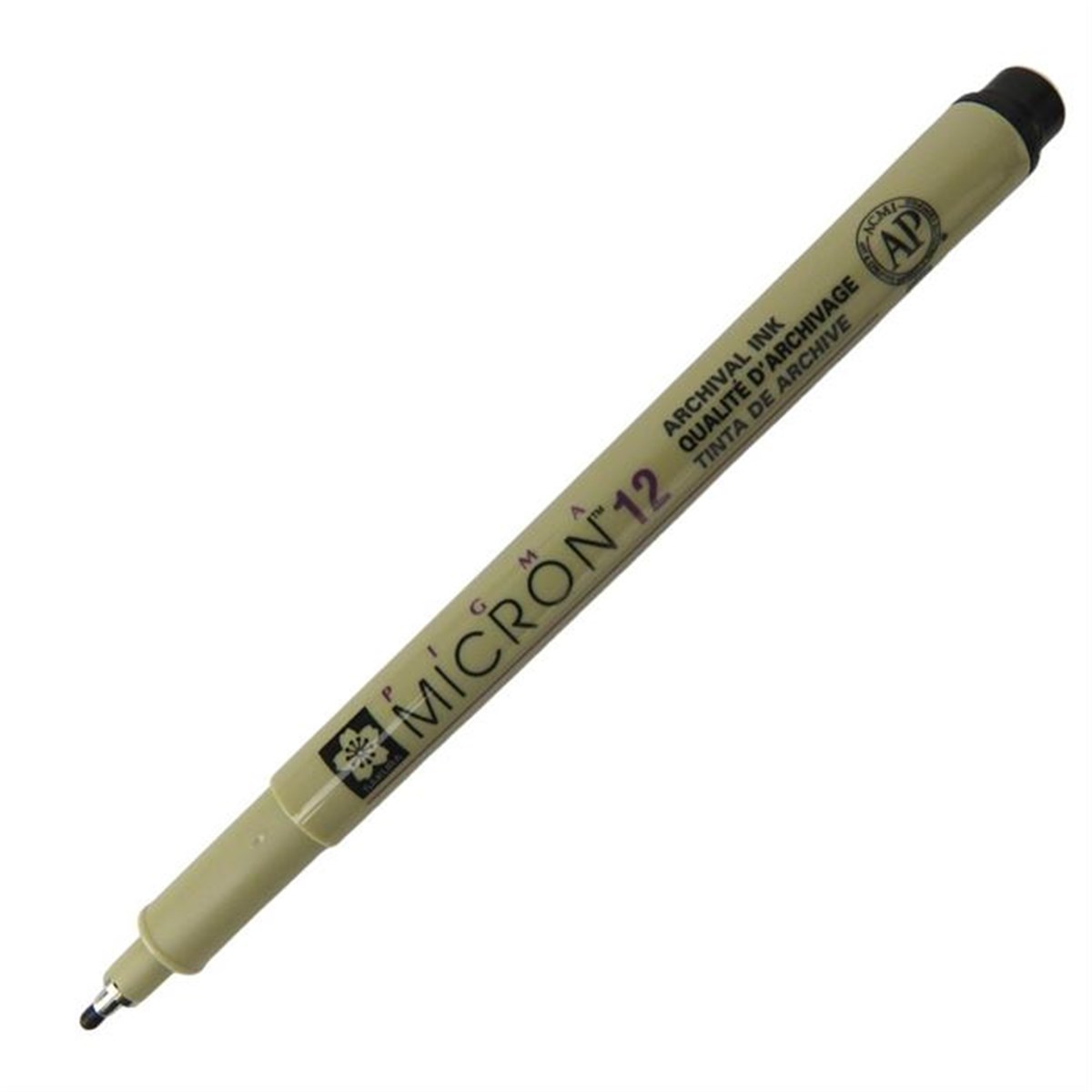 SAKURA PIGMA MICRON 12 SİYAH 0,7 MM