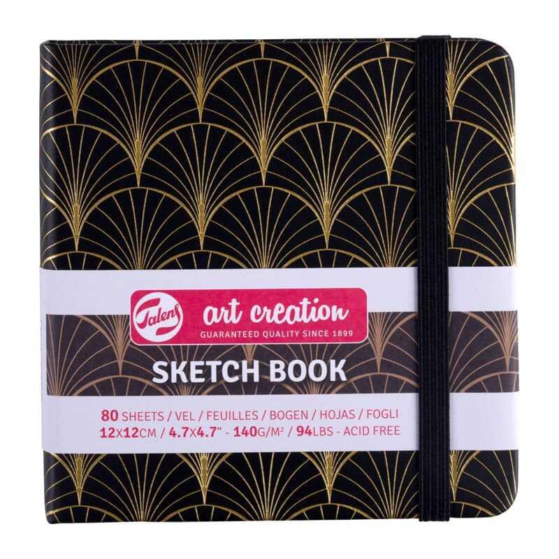 TALENS ART CREATİON SKETCH BOOK ART DECO 12*12 cm.
