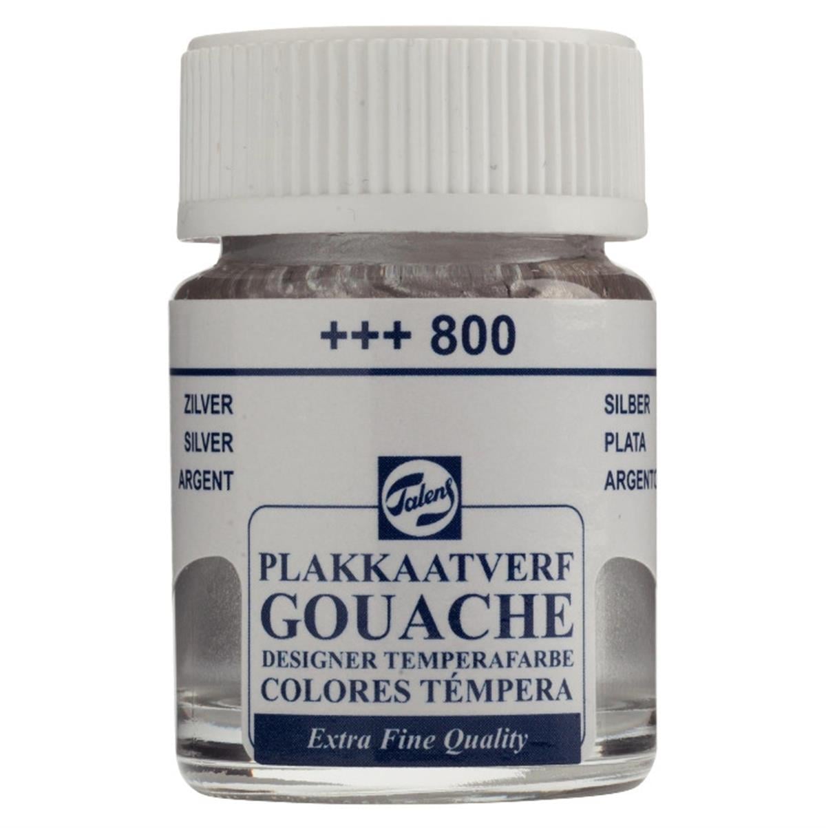 TALENS GUAJ BOYA 16 ML. 800 SILVER GÜMÜŞ