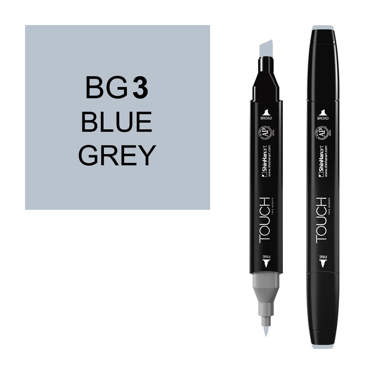 TOUCH TWIN MARKER BG3 BLUE GREY 
