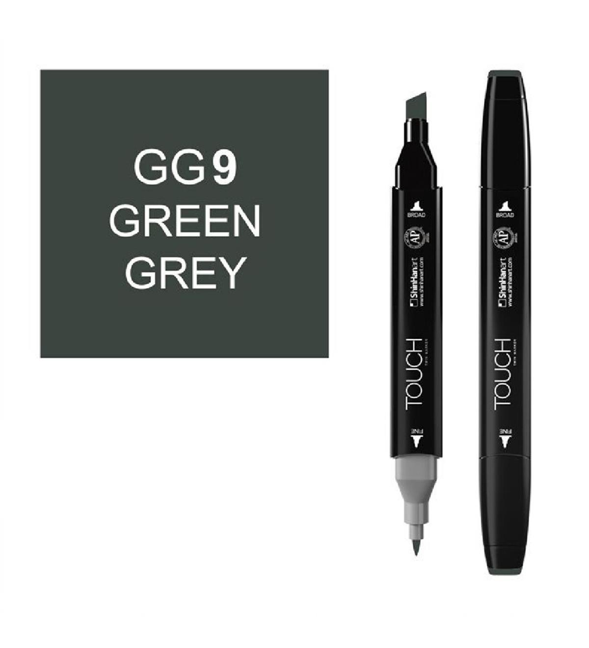 TOUCH TWIN MARKER GG9 GREEN GREY 