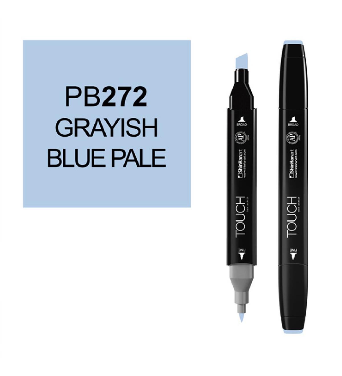 TOUCH TWIN MARKER PB272 GRAYISH BLUE PALE 