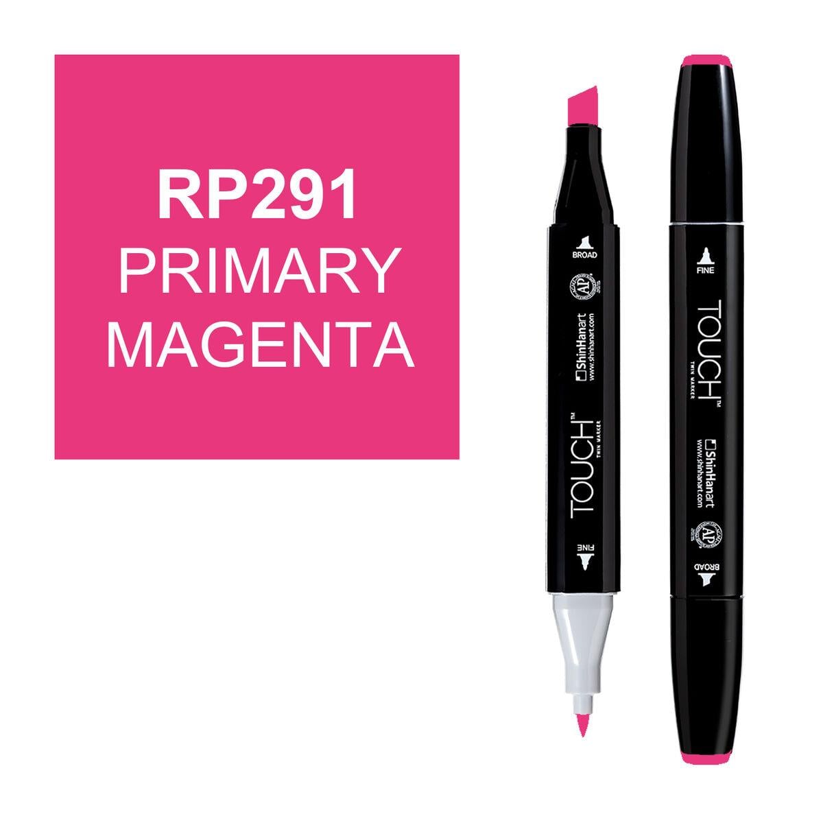 TOUCH TWIN MARKER RP291 PRIMARY MAGENTA 