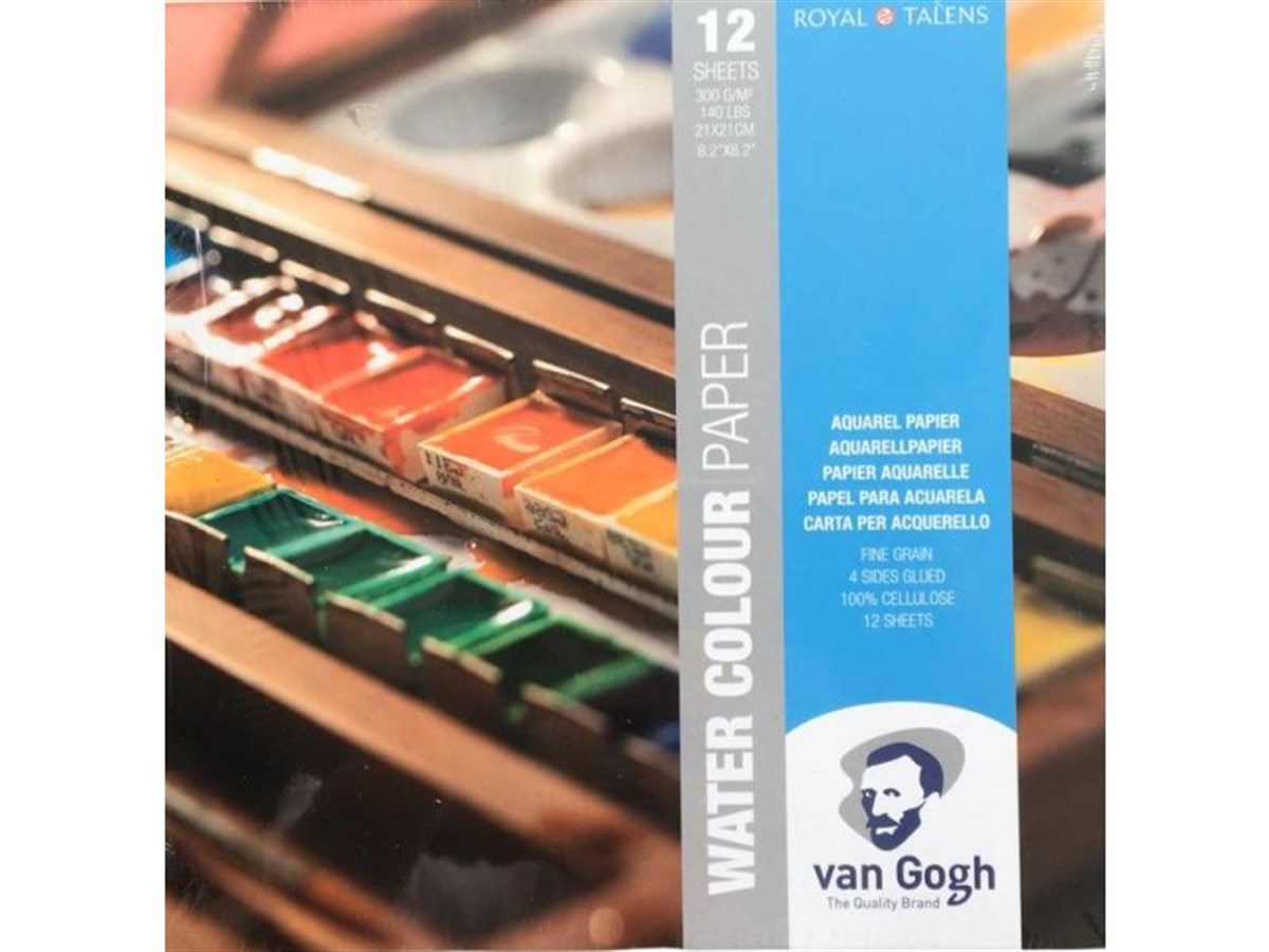 VAN GOGH SULUBOYA BLOĞU 21*21 300 GR. 12 YAPRAK