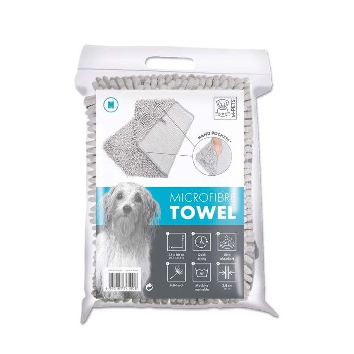 10124099 M-PETS MICROFIBER KÖPEKLER İÇİN HAVLU (M)