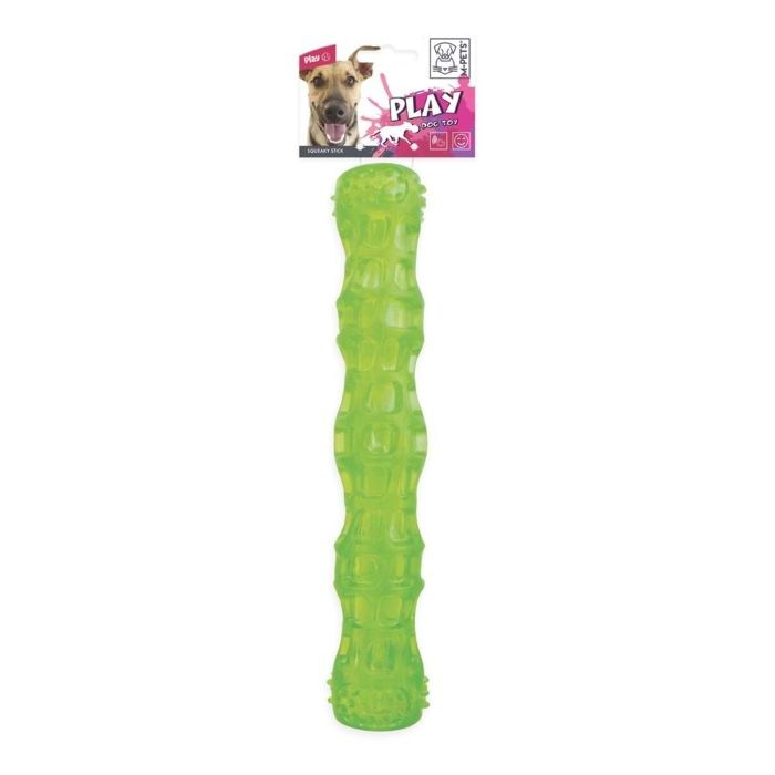 10608099 M-PETS SQUEAKY STİCK KÖPEK OYUNCAĞI GREEN 27.3X5CM