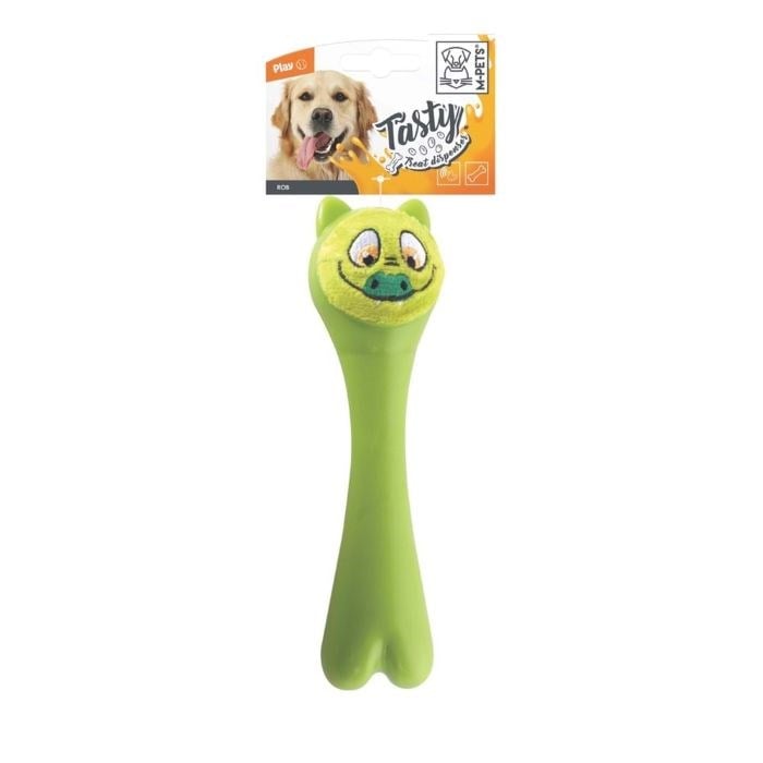 10638203 M-PETS ROB ÖDÜL HAZNELİ KAUÇUK KÖPEK OYUNCAĞI GREEN