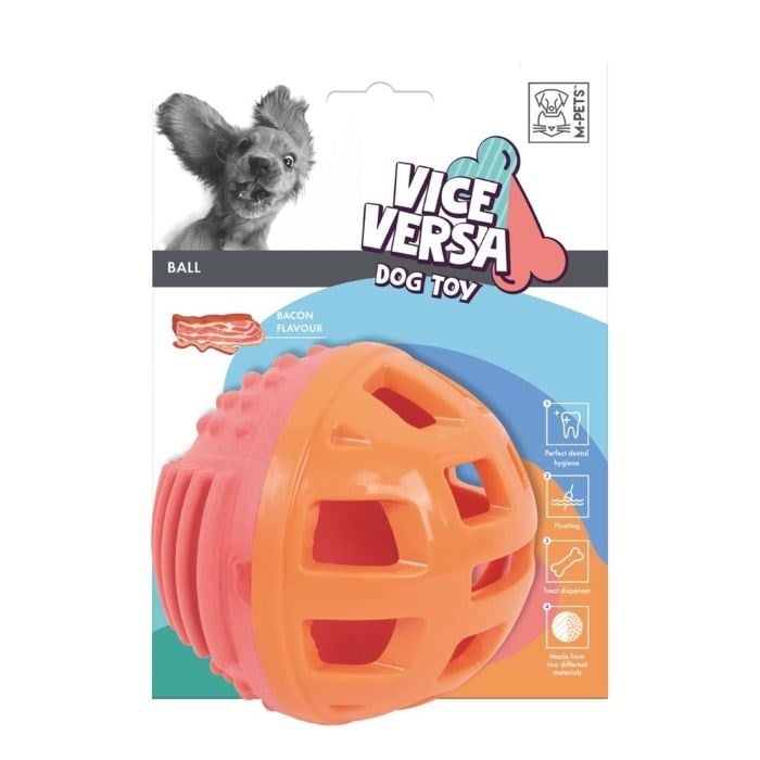 10645899 M-PETS VICE VERSA BALL PASTIRMA AROMALI KÖPEK OYUNCAĞI