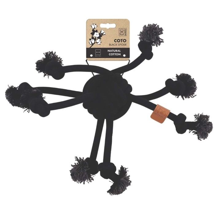 10654008 M-PETS COTO BLACK SPİDER 38CM ÖRGÜ OYUNCAK