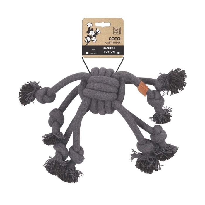 10654113 M-PETS COTO GREY SPİDER 38CM ÖRGÜ OYUNCAK