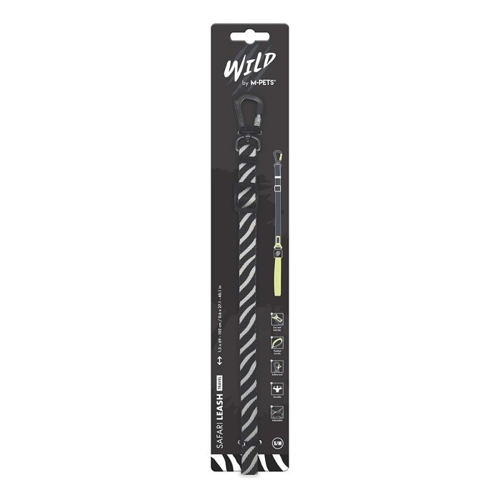 10836699 M-PETS WILD SAFARI LEASH TRAVEL (S-M)