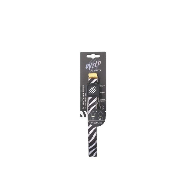 10837299 M-PETS WILD SAFARI COLLAR (L)