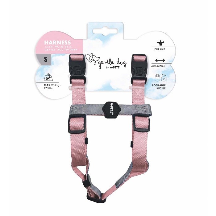 10846399 M-PETS GENTLE DOG GÖĞÜS TASMASI PİNK (S)