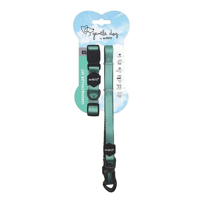 10852999 M-PETS GENTLE DOG BOYUN TASMASI ve GEZDİRME SET (XS) GREEN