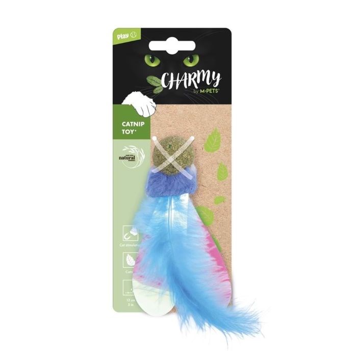 20640699 M-PETS CHARMY FIREFLY CATNİPLİ KEDİ OYUNCAĞI BLUE