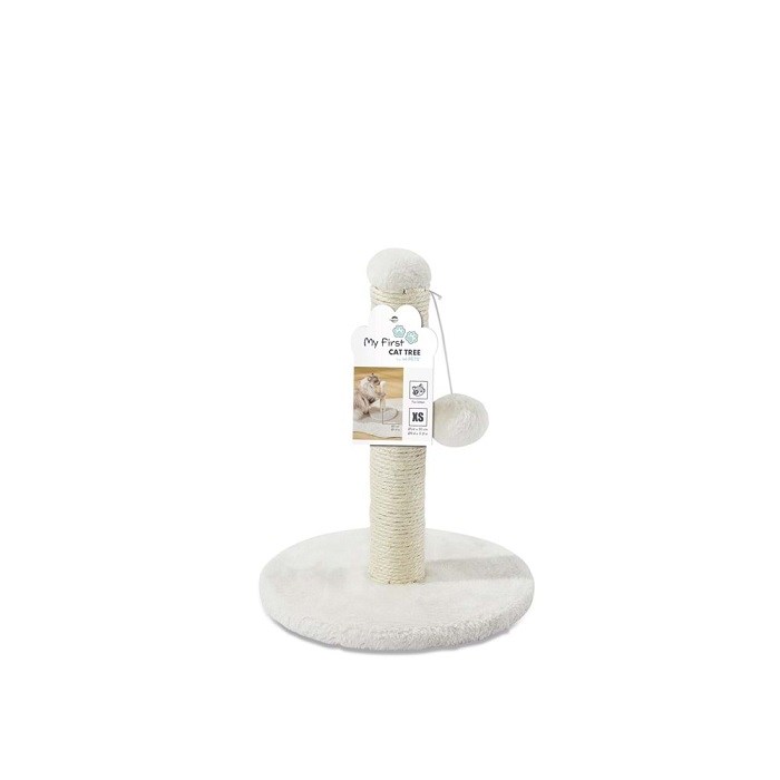 20643399 M-PETS MY FIRST KEDİ TIRMALAMA PONPONLU WHİTE