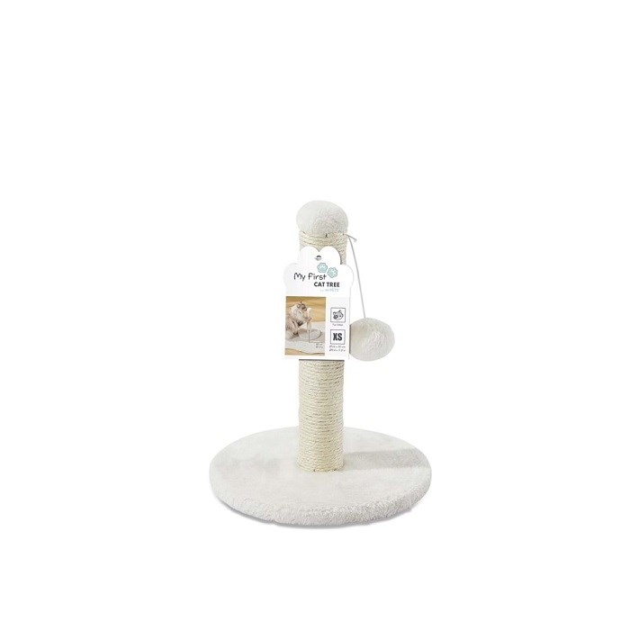 20643399 M-PETS MY FIRST KEDİ TIRMALAMA PONPONLU WHİTE