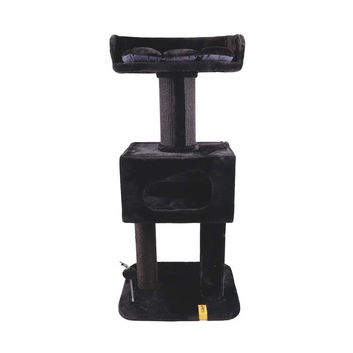 20649008 M-PETS PANTHER PREMİUM HOTEL KEDİ TIRMALAMA BLACK
