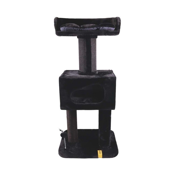 20649008 M-PETS PANTHER PREMİUM HOTEL KEDİ TIRMALAMA BLACK