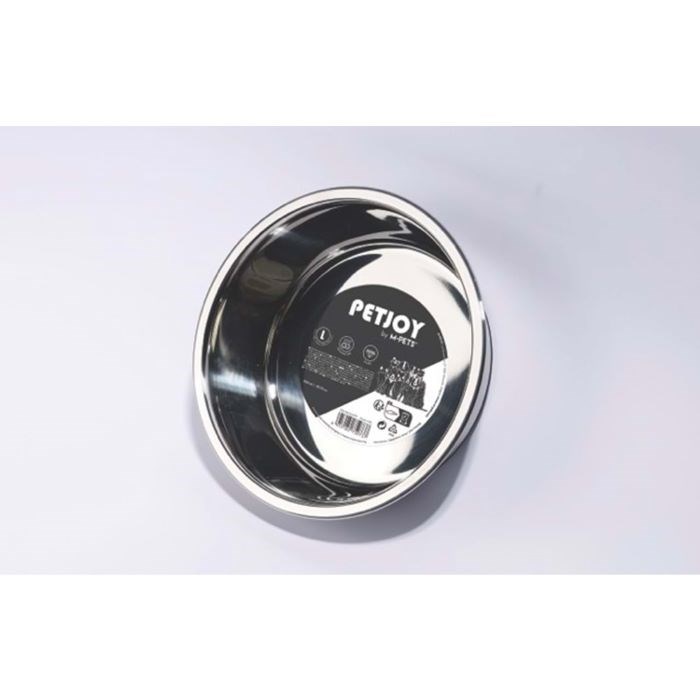 60566399 M-PETS PETJOY DOGFAMİLY ÇELİK MAMA KABI (L) 1650ML