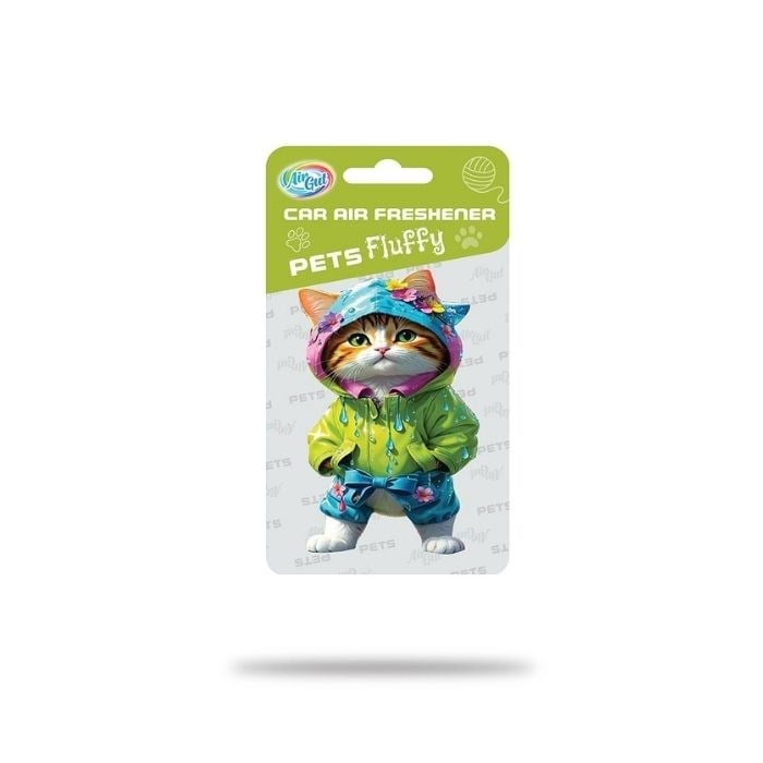 Airgut Pets Car Air Kedi Freshener Fluffy