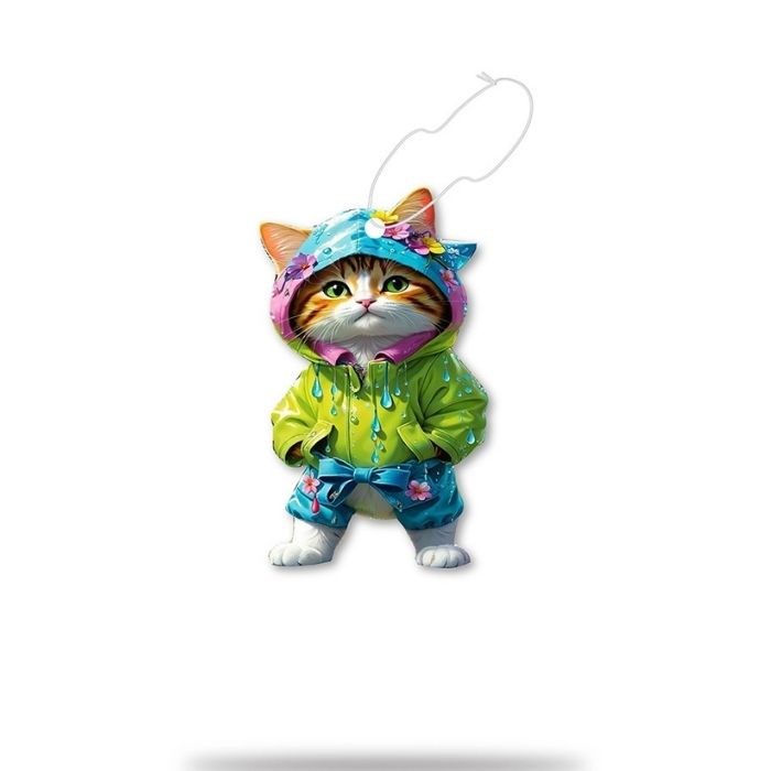 Airgut Pets Kedi Car Air Freshener Fluffy