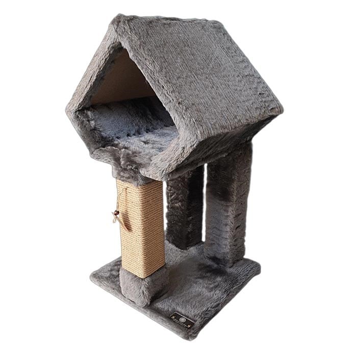 Botar Diamond Kedi Evi Antrasit