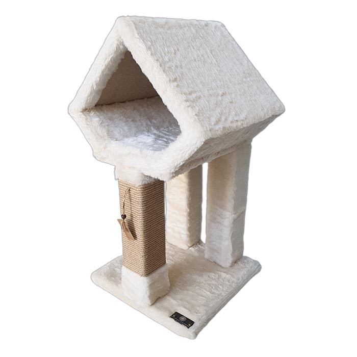 Botar Diamond Kedi Evi Krem