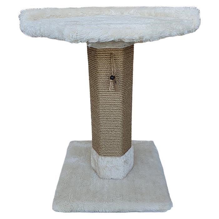 Botar Premium Hexagonal Kedi Yatağı Krem