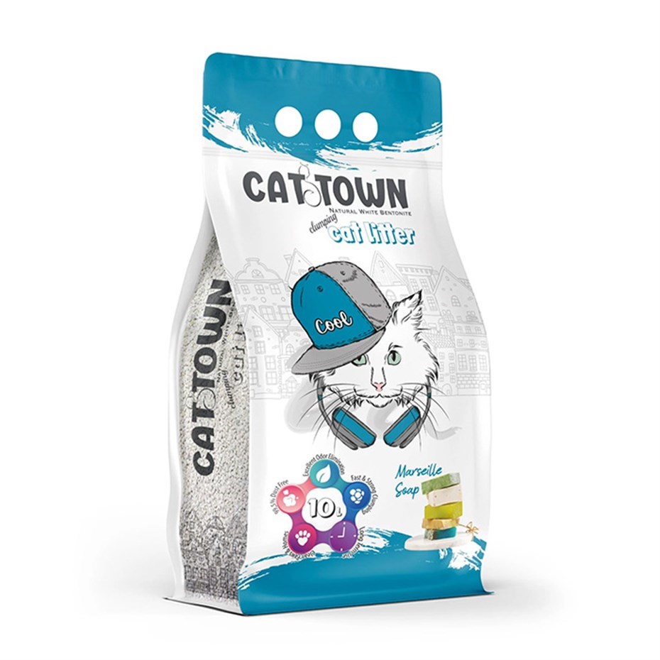 Cat Town 10 Lt Marseille İnce Tane