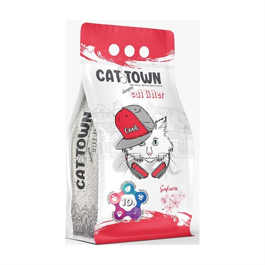 Cat Town 10 Lt Sakura Kiraz Çiçeği İnce Tane