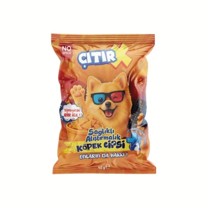 Çıtır X Köpek Cipsi Kuzu Etli 40gr