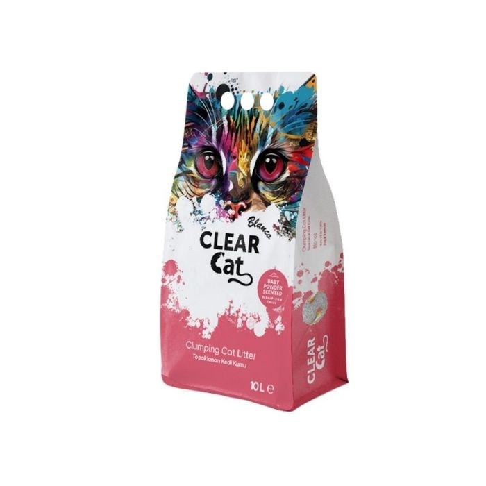 Clear Cat Blanco 10lt Pudra Kokulu