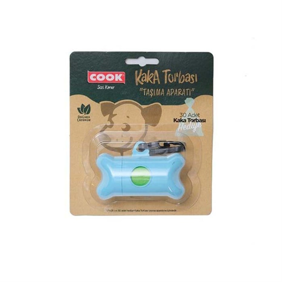 Cook Kaka Torbası 30'lu Rulo 12'li (Blister'li) Dört Renkli
