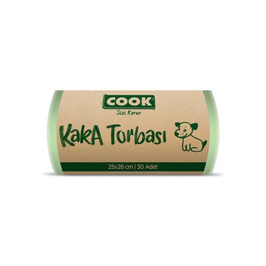 Cook Kaka Torbası  Yedeği 30'lu Rulo 48'li