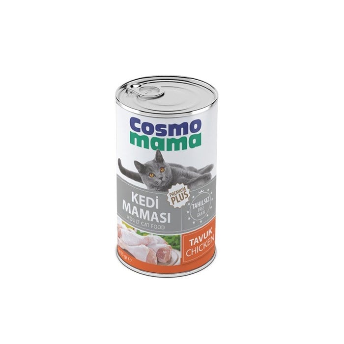 Cosmo Kedi Konserve 415gr Tavuklu