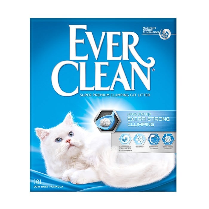 Ever Clean 10Lt Extra Strong Clumping Unscented (Kokusuz)
